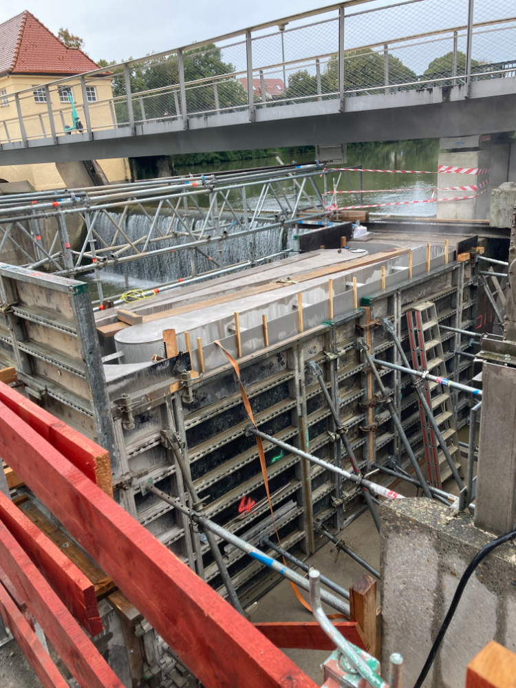Sanierung Neckarwerk schreitet voran