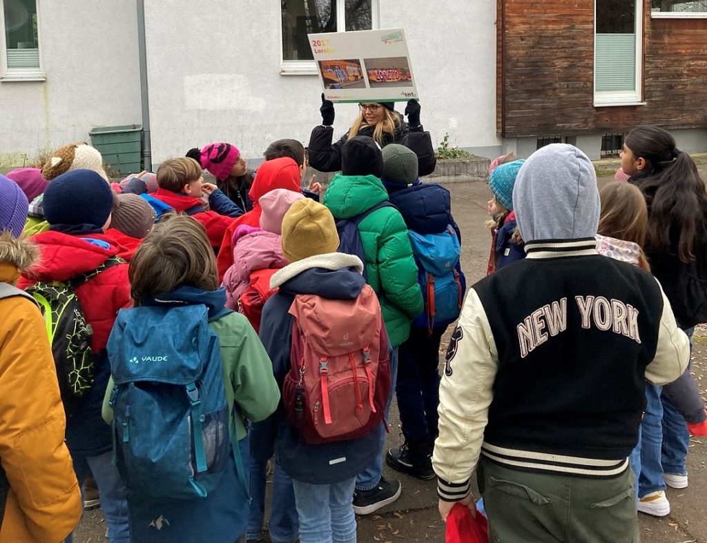 ZISCH-Projekt: Graffiti-Führung für eine Schulklasse