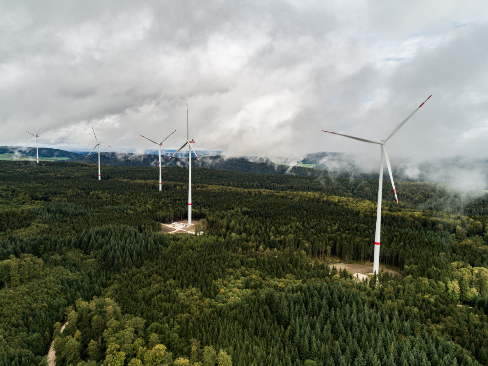 Windpark Junge Donau bei Tuttlingen
