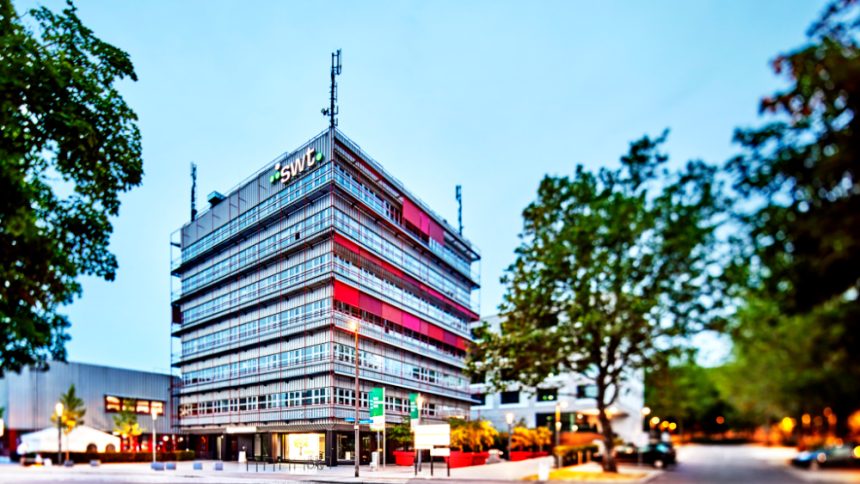 Stadtwerke Zentrale in der Tübinger Eisenhutstraße