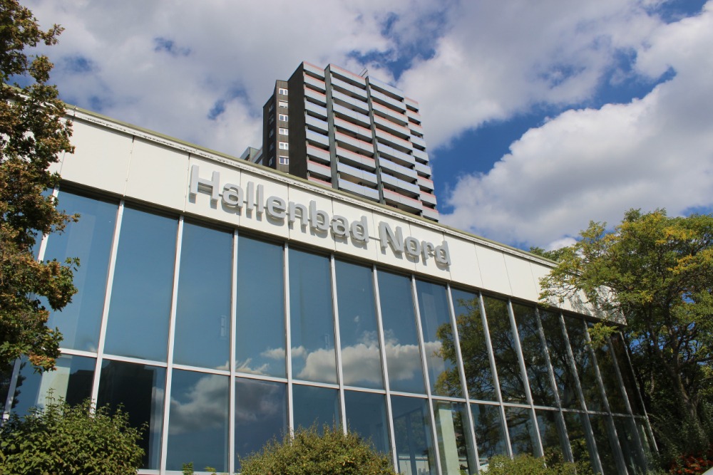 Hallenbad Nord von außen