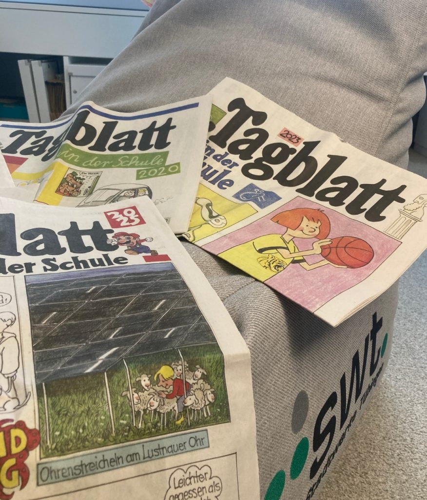 ZiSch-Beilagen des Schwäbischen Tagblatts aus den letzten Jahren