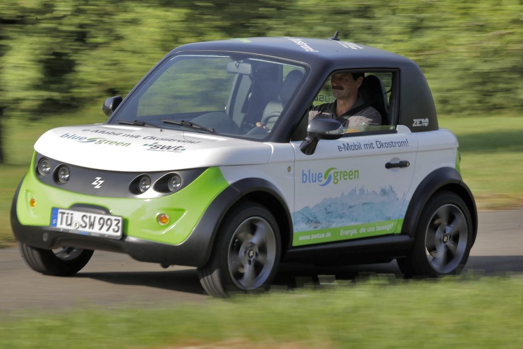 Erstes E-Auto der swt 2010